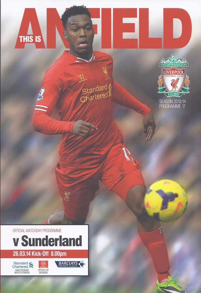 Liverpool FC v Sunderland FC